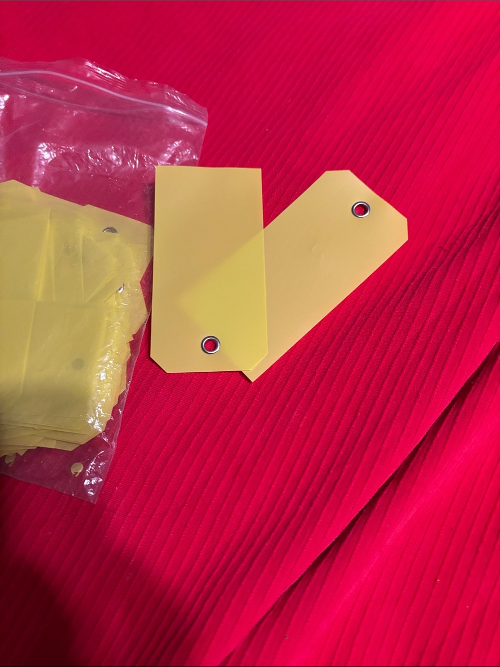 Amazon Yellow Inventory/Tag Labels - Pack of Bright Yellow Tags